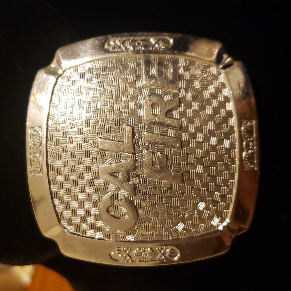 Silver Men's CAL FIRE Belt Buckle
